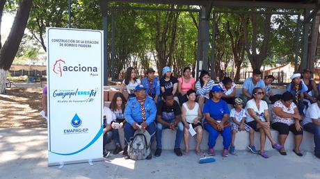 Acciona pone en marcha iniciativas sociales de desarrollo sostenible en comunidades de Guayaquil.