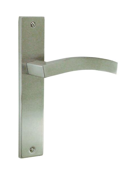 Conjunto–Tirador de puerta sobre placa squale BEC de Cane mm) acero inoxidable