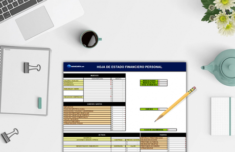 Hoja de Estado Financiero – Domina tus finanzas  [Plantilla Gratis]