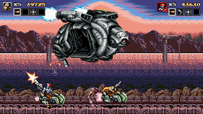 #GamesCom2018 - Impresiones con Blazing Chrome, la nueva joya 2D de los juegos de acción