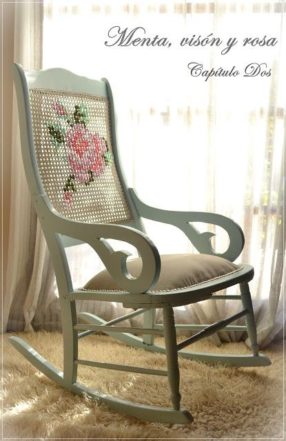 Menta, visón y rosa...