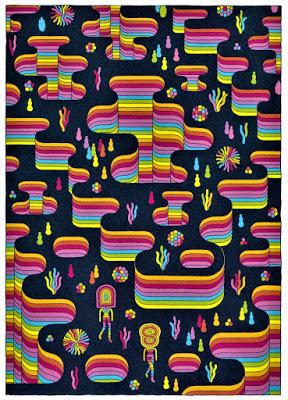 Crawl Space, de Jesse Jacobs. Caligrafía psicodélica