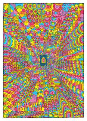 Crawl Space, de Jesse Jacobs. Caligrafía psicodélica