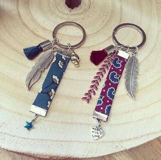 Aprende cómo hacer hermosos llaveros de listón para toda ocasión