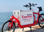 Correos Express utiliza bicis backpackers entregas Islas Baleares