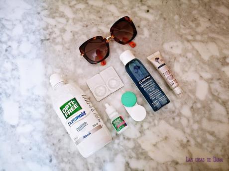 cuidado ojos sensibles eyecare lentillas lentes de contacto beauty contorno makeup gafas de sol SPF