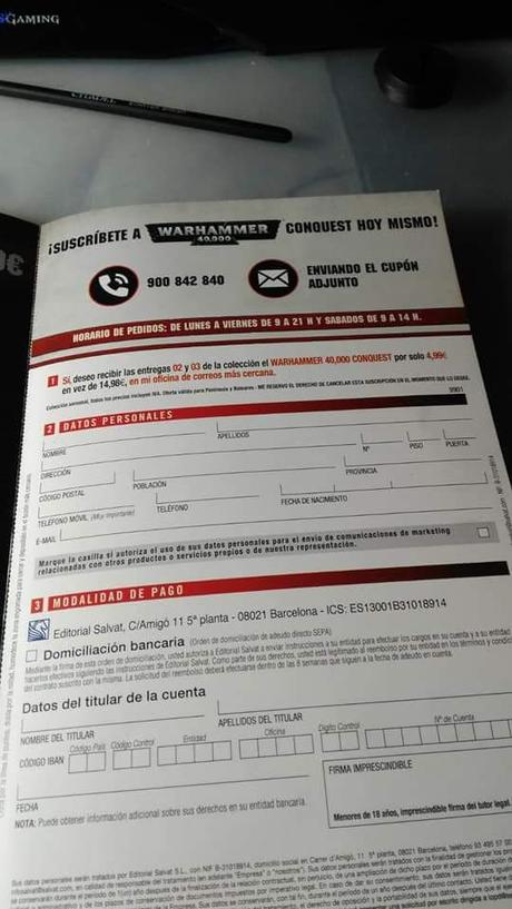 Warhammer Conquest en español de manos de Salvat Warhammer Conquest en español de manos de Salvat