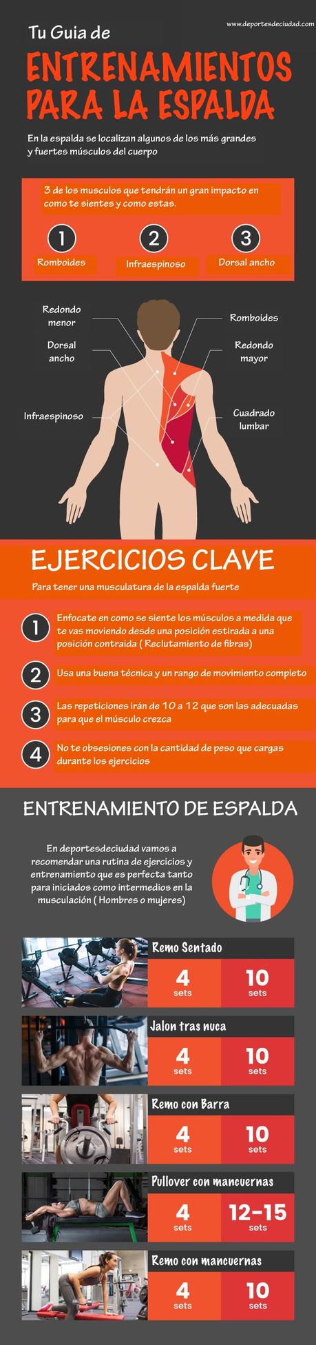 Ejercicios y Entrenamiento de Espalda. Ejercicios y Entrenamiento de Espalda.