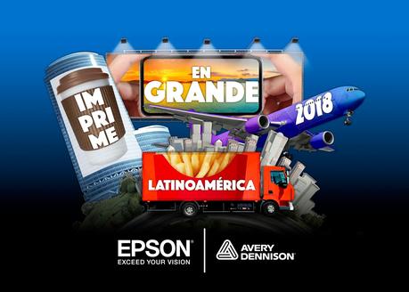 Epson y Avery Dennison abren el concurso  “Imprime en grande” en Latam