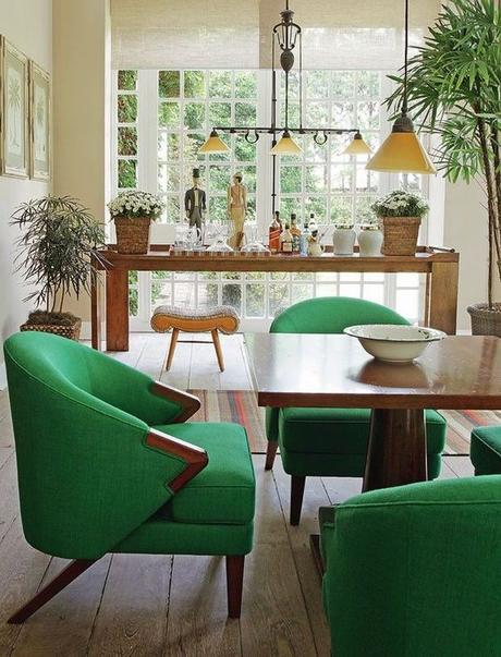 Estos serán los colores que querrás en tu casa según PANTONE en 2019 decoración verde