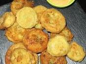 Aros cebolla rellenos guacamole