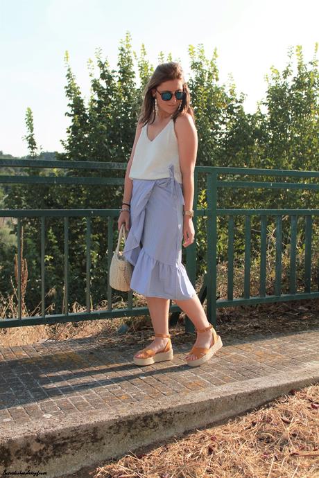 Navy + wrap + mostaza