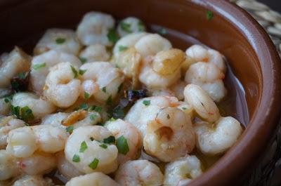 Gambas al ajillo Gambas al ajillo