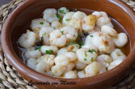 Gambas al ajillo Gambas al ajillo