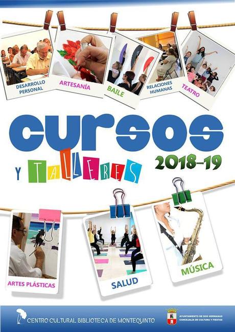 75 Talleres y Cursos formarán la oferta del Centro Cultural para el curso 2018-2019