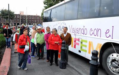 CONOCEN ADULTOS MAYORES MÁS DE 50 DESTINOS TURÍSTICOS CON EL PROGRAMA VIAJANDO CON EL DIFEM