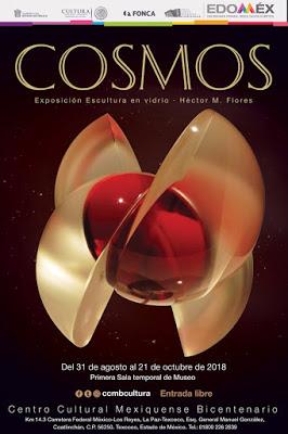 PRESENTA HÉCTOR M. FLORES EXPOSICIÓN ESCULTÓRICA “COSMOS”