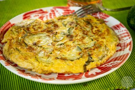 Tortilla de pepino Tortilla de pepino