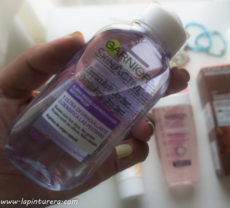 Compras en Primor: Ganier, L'oreal, Demak Up 04 bifásico garnier