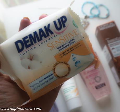 Compras en Primor: Ganier, L'oreal, Demak Up 06 toallitas Cmakeup