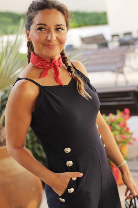 Con mono navy Con mono navy