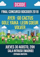 Finalistas Concurso BDCODER 2018
