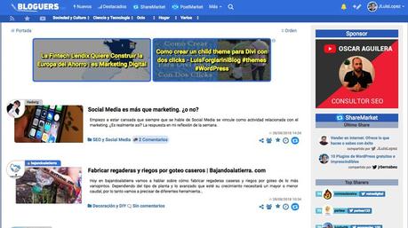 Como difundir mis contenidos online con Bloguers.net