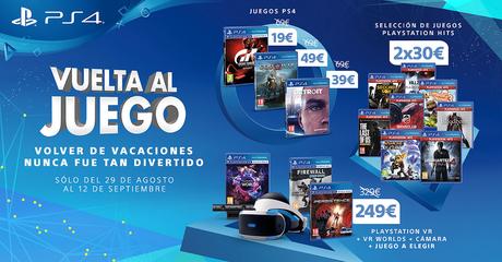 Comienza la promoción Vuelta al Juego de Sony Comienza la promoción Vuelta al Juego de Sony
