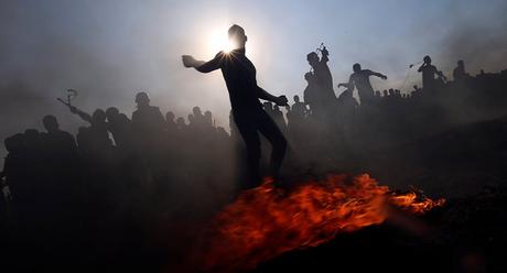 Disturbios en la Franja de Gaza