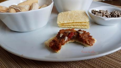 Paté de champiñones y piquillos - champiñones Paté de champiñones y piquillos - champiñones