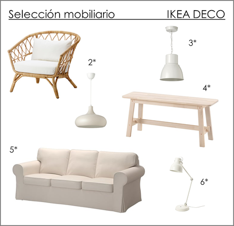 Una vivienda natural e inspiradora decorada integramente con IKEA