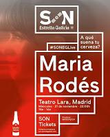 Concierto de María Rodés en el Teatro Lara