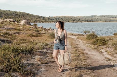 Look para ir a una playa fluvial 