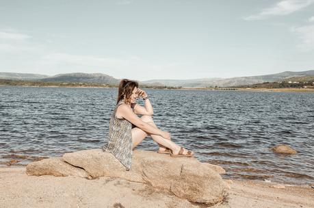 Look para ir a una playa fluvial 