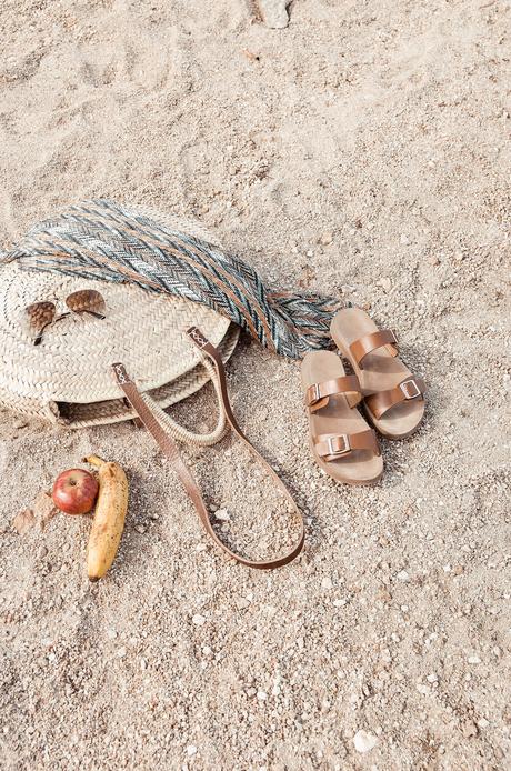 Look para ir a una playa fluvial 