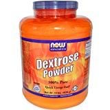 Seguramente la palabra dextrosa no te dice nada. Hasta te... Dextrosa en polvo de Now Foods Sports