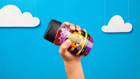 Un packaging muy adorable y divertido para acercar la miel a los niños