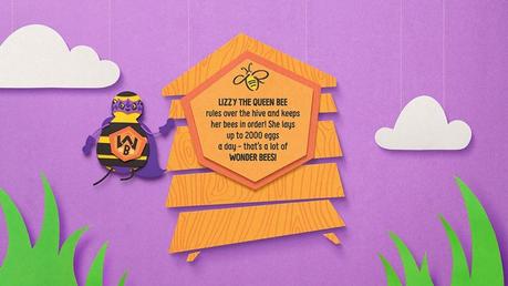 Un packaging muy adorable y divertido para acercar la miel a los niños