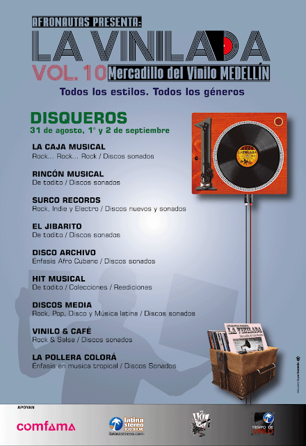 La Vinilada Vol. 10 / 3 días para celebrar la cultura vinilera La Vinilada Vol. 10 / 3 días para celebrar la cultura vinilera
