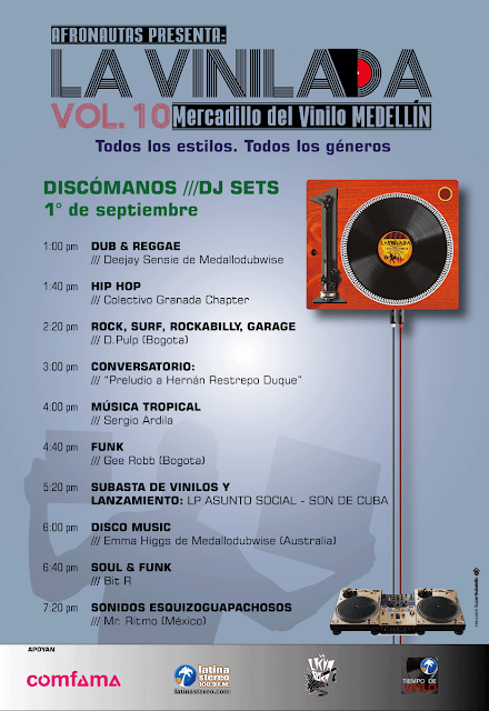 La Vinilada Vol. 10 / 3 días para celebrar la cultura vinilera La Vinilada Vol. 10 / 3 días para celebrar la cultura vinilera