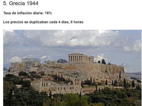 CINCO GRANDES HIPERINFLACIONES DEL S. XX (BBC MUNDO)