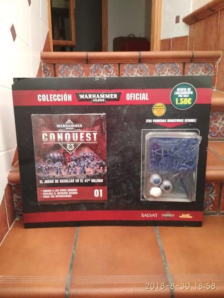 Entrega número 1 de Warhammer Conquest en español la venta en Cáceres
