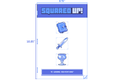 Squared Up!, un librito de gráficos pixelados cuyos beneficios son para beneficiencia