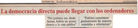 DEMOCRACIA DIRECTA DIGITAL (1988)