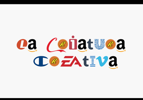 Brand New Roman, la tipografía hecha con los logotipos de marcas famosas