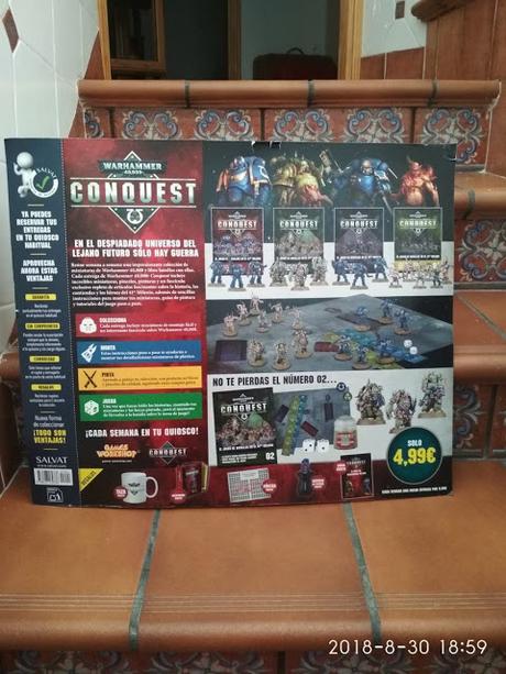 Entrega número 1 de Warhammer Conquest en español la venta en Cáceres