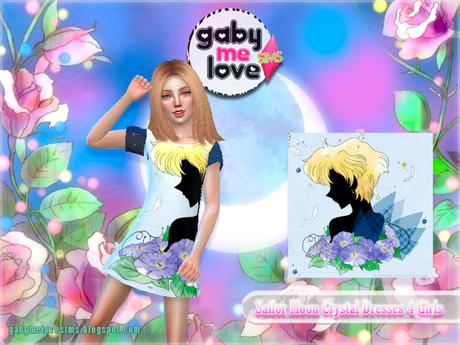 Sailor Moon Crystal Dresses 4 Girls (Sims 4)