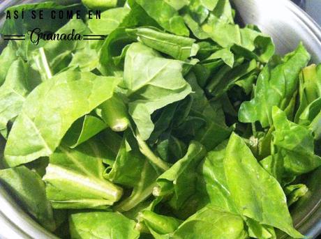 Hamburguesa de acelgas y pollo. Juego de blogueros 2.0