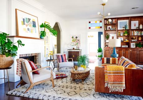 Estilo Mid century a todo color en New Orleans