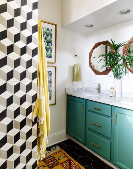 Estilo Mid century a todo color en New Orleans